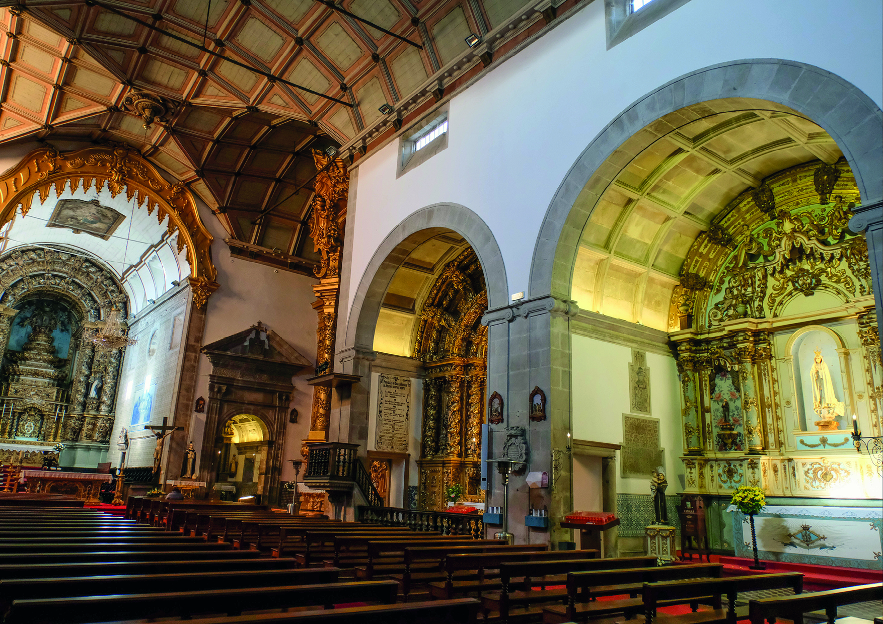 Interior da Igreja São Domingos em Viana do Castelo